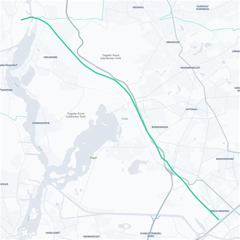 RSV 10 Reinickendorf Route Radschnellverbindungen Info