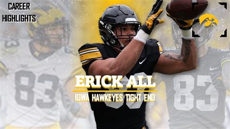 Erick All 𝟠𝟛 Iowa Hawkeyes TE YouTube