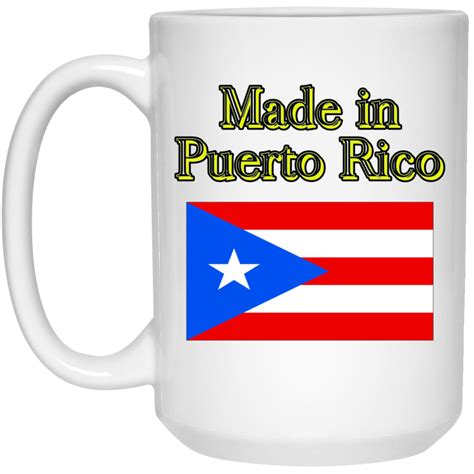 Made In Puerto Rico Oz Coffee Cup High Quality Ceramic Mug