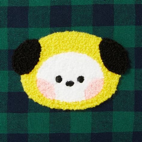 BT21 CHIMMY minini CHECKERED POUCH BASIC – LINE FRIENDS SQUARE