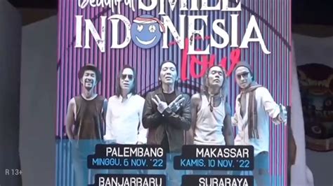 Rayakan Hut Ke Slank Gelar Konser Beautiful Smile Indonesia Di Kota