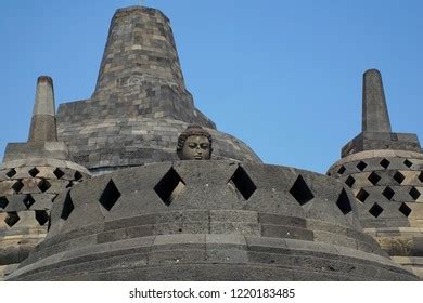 Magnificent Borobudur Temple Architecture Stock Photo 1220183485 ...