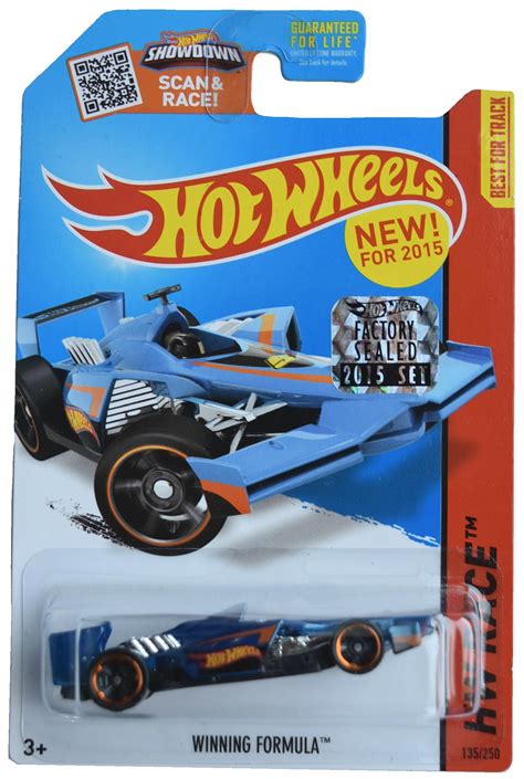 Amazon Hot Wheels Winning Formula Race Blue Toys Games