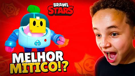 JOGUEI PELA PRIMEIRA VEZ MEU NOVO BRAWLER MÍTICO SPROUT YouTube