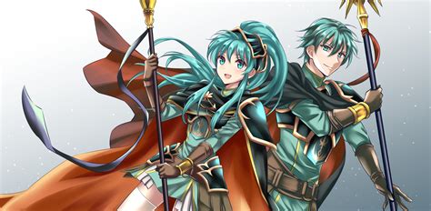 Eirika Ephraim And Eirika Fire Emblem And More Drawn By Kakiko