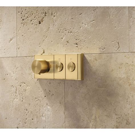 Kohler Anthem Two Outlet Thermostatic Valve Control Panel With Recessed