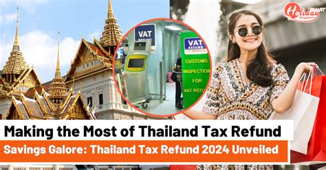 Your Ultimate Shopping Guide Unlock Thailand Tax Refund Your