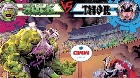 Hulk Vs Thor Banner Of War Alpha Marvel Comics Preview