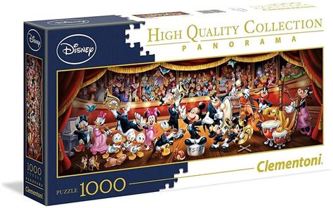 Clementoni Disney Orchestra Panorama 1000-Piece Jigsaw Puzzle