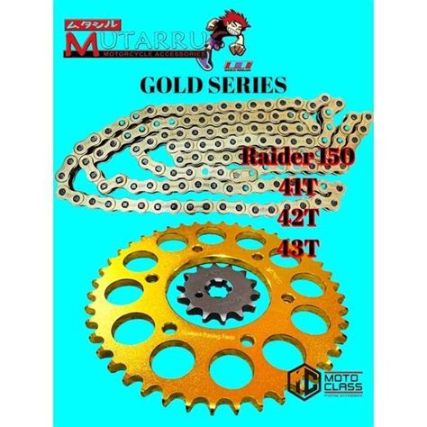 Mutarru Chainset Series Raider Sniper Lazada Ph