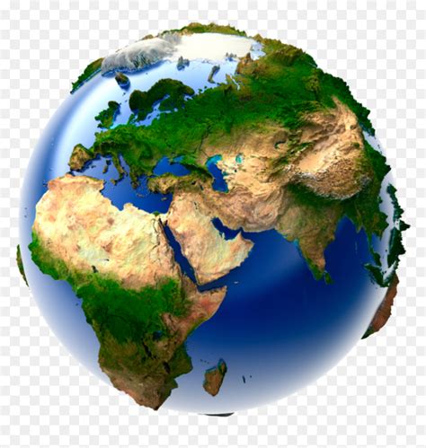 #planet #earth #3d - Transparent Background Earth Globe, HD Png ...