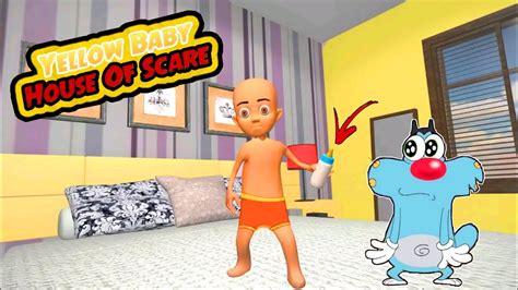 Darawna Baby Scary Baby Yellow House Of Scares With Oggy And Jack