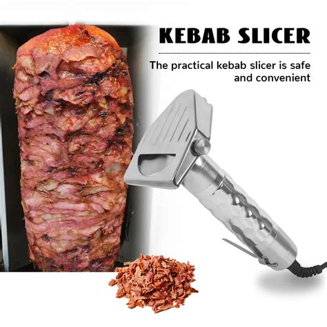 ITOP Kebab Slicer Electric 80 Mm Diameter Blade Handheld Shawarma