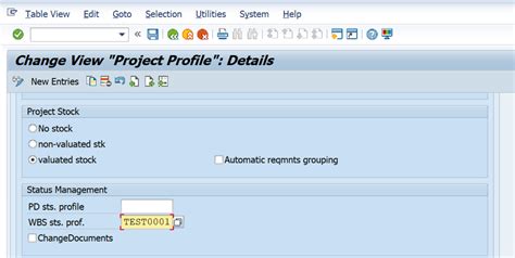 User Status Control In Sap Ps Sap Community