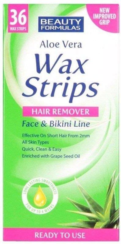 Produkt Do Depilacji Beauty Formulas Wax Strips Hair Remover Plastry Do