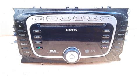 Ford Mondeo Mk Radio Cd Sony Zmieniarka Cd Kod