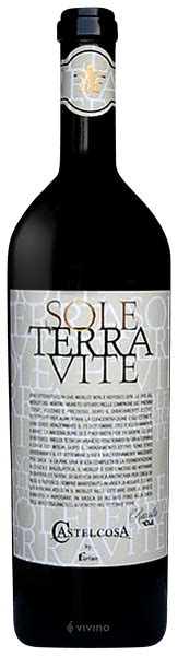 Castelcosa Sole Terra Vite Rosso Vivino Us