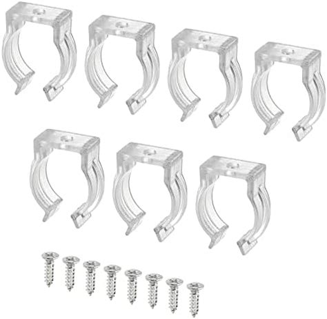 Sourcing Map T U Clips Holder Bracket Fluorescent Tube Light Fixture