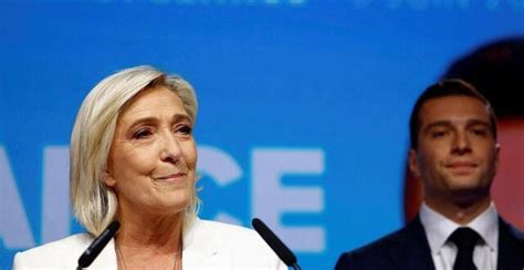 Nouveau Gouvernement Marine Le Pen Jordan Bardella Et Ric Ciotti