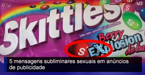 5 mensagens subliminares sexuais em anúncios de publicidade Bandeira Dois