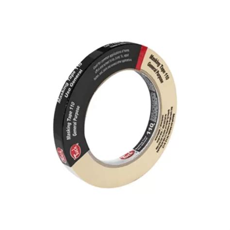 6 Cintas Masking Tape Tuk Negra 110 12mm X 50mts MercadoLibre