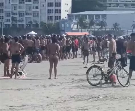 Criminosos Fazem Arrast O Em Praias De S O Vicente V Deo Di Rio Do