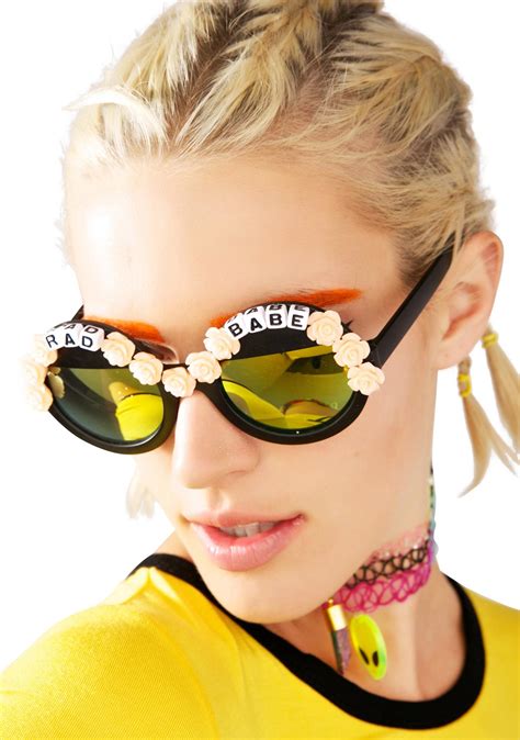 Rad And Refined Rad Babe Sunglasses Dolls Kill