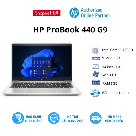 Mua Laptop HP ProBook 440 G9 6M0X3PA Bạc Intel Core i5 1235U RAM