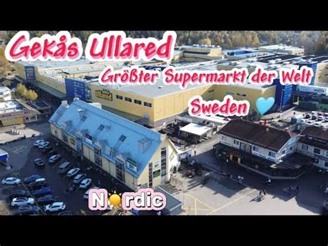 Schweden Gekås Ullared der XXL Supermarkt sweden travel