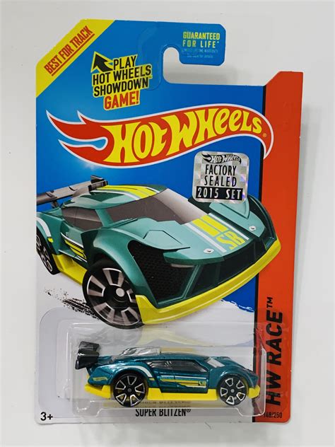 Hot Wheels 2015 Factory Set 148 Super Blitzen Green