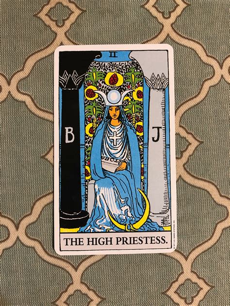 The High Priestess Tarot Reading Etsy