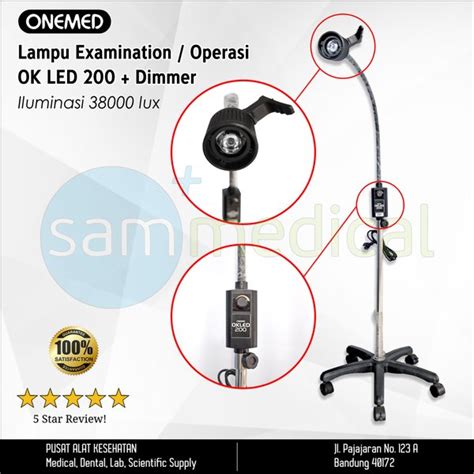 Jual One Med Lampu Examination Atau Operasi OK LED 200 Plus Dimmer Di