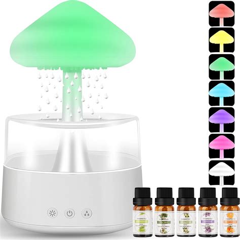 Rain Cloud Humidifier Water Drip With Essential Oils Cloud Diffuser