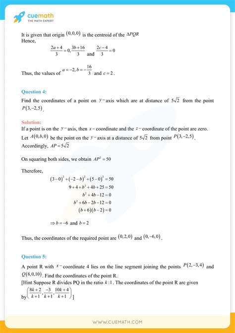 NCERT Solutions for Class 11 Maths Chapter 12 Introduction to Three