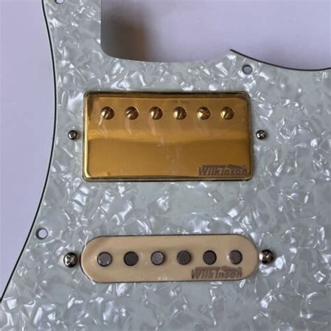 HSH Prewired Pickguard Set Wilkinson Humbucker Pickups Loaded 7 Way