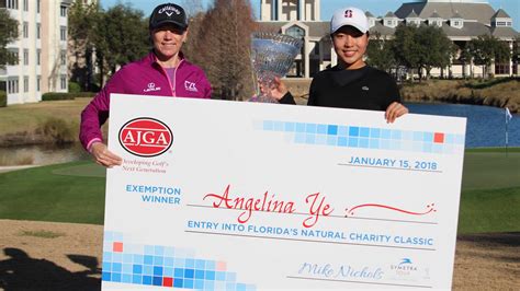 Angelina Ye Wins Annika Invitational Usa Earns Exemption Into Florida