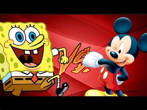 Bob Esponja Vs Mickey Mouse Vs Gumball Batalha De Rap Batalha De