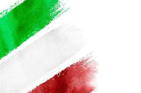 Bandera De Italia Foto Premium