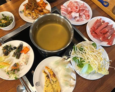 옥정 무한리필 샤브샤브 맛집 스푼더마켓 옥정 맛집 네이버 블로그