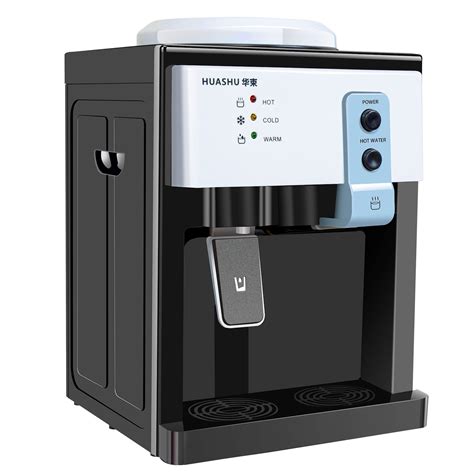 Dwellnix Top Loading Water Cooler Dispenser Desktop Electric Hot And Cold Dispenser