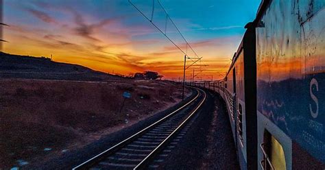 Sunset From A Train Door Album On Imgur