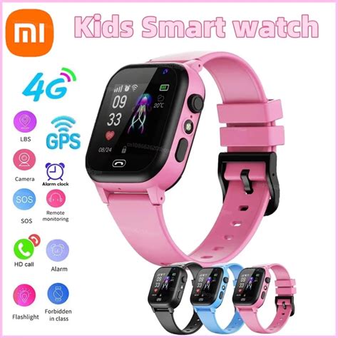 Смарт-часы Xiaomi Kids 4G | AliExpress