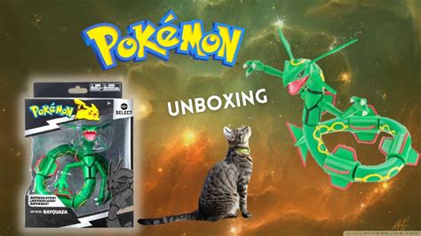 Pokemon Select Rayquaza Jazwares La Mejor Figura Unboxing And Review