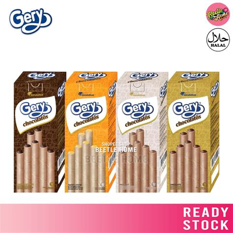 Gery Chocolatos Wafer Roll Gx Sticks Individually Packed Chocolate