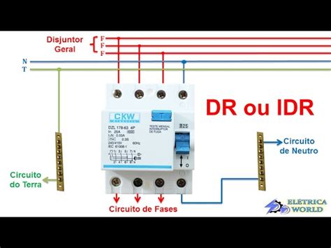 Como Instalar Dr Idr Bif Sico Corretamente Em Um Quadro De