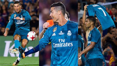 Supercopa Der Unfassbare Auftritt Von Cristiano Ronaldo Fussball