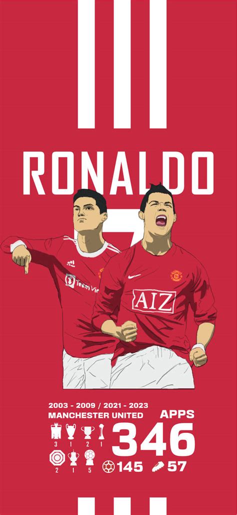 Manchester United Cristiano Ronaldo Wallpaper by Terartpung on DeviantArt