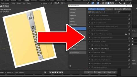 How To Install And Activate Add Ons In Blender 3d Brandon S Drawings