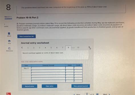 Solved Chapter 16 0 Required information Problem 16-1A | Chegg.com
