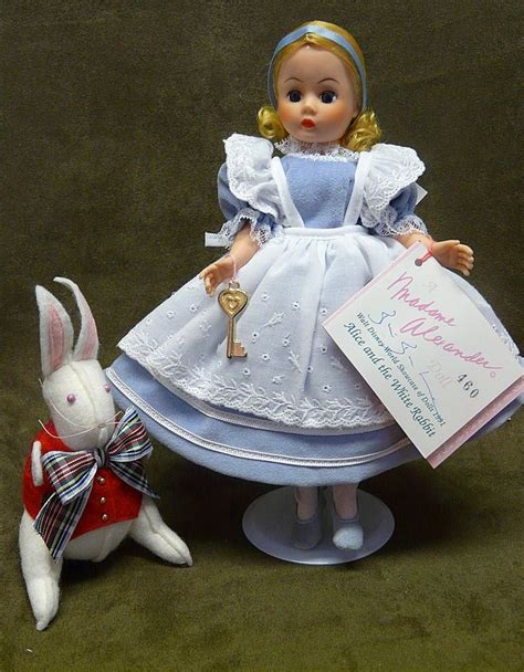 Madame Alexander Alice In Wonderland Alice And The White Rabbit